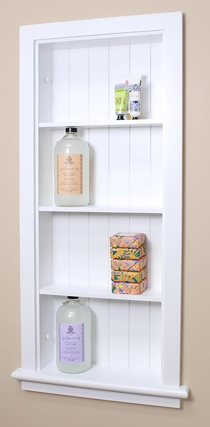 14x36 Aiden Recessed Wall Niche Medicine Cabinet Replacement, in The Wall