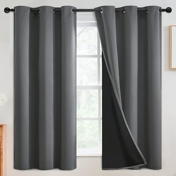 SimpleHome 100% Blackout Curtains