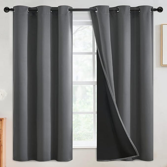 SimpleHome 100% Blackout Curtains