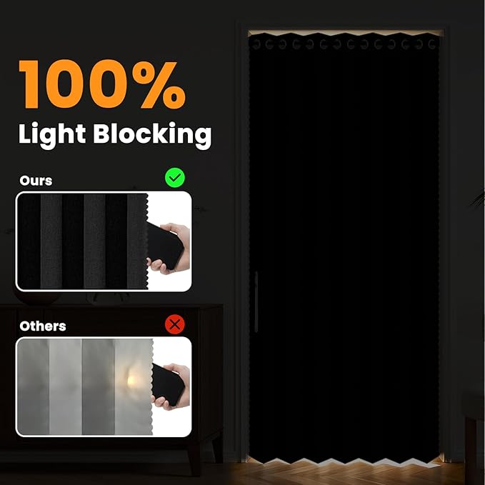 AJAZZ Blackout Accordion Door