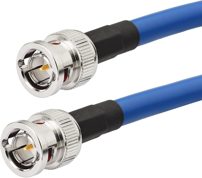 Superbat SDI Cable 150ft BNC Cable Belden 1694A + 3G/6G SDI Cable Spool for 3G-SDI/4K/6K SDI Recorder Camera Monitor Converter Router Audio Gateway Sync Broadcast etc.