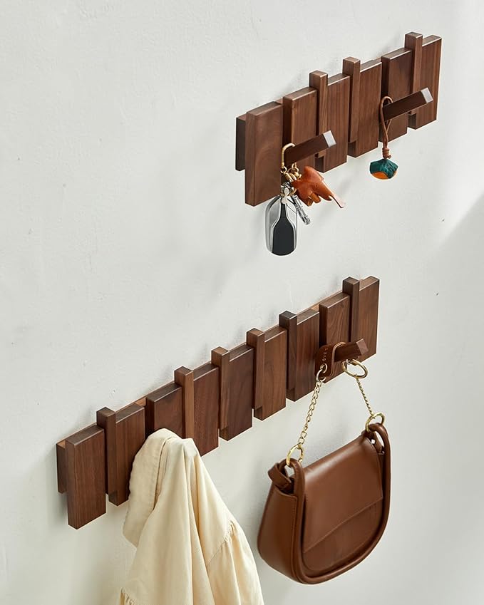Wood Coat Rack Wall Mount