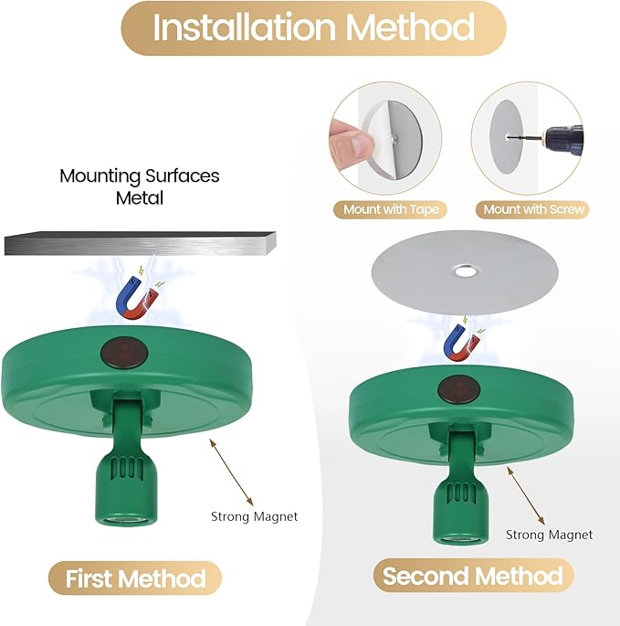 HAMVIDNE LED Spotlight, Rechargeable Battery Picture Lights, Uplighting Indoor