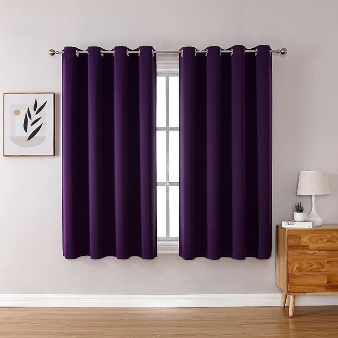 ChrisDowa Grommet Blackout Curtains