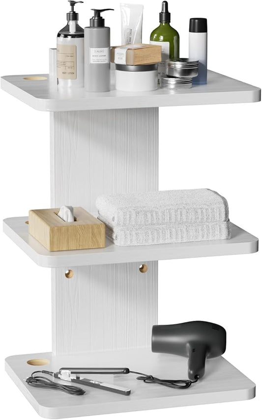 WALI Floating TV Shelf, 3 Tier Projector Shelf