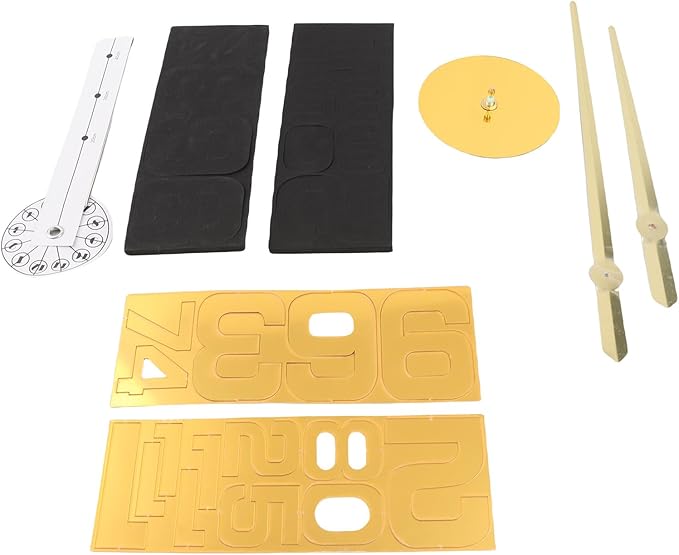 3D DIY Luminous Dial Acrylic Frameless Silent Wall Clock