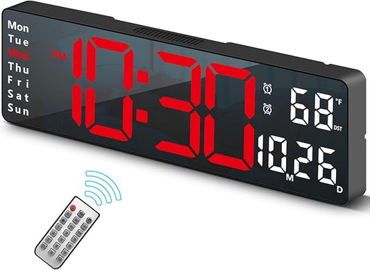 Digital Clock, Digital Wall Clock