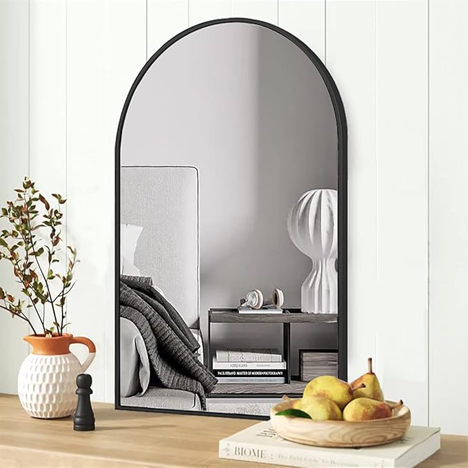 Arched Wall Mirror, Living Room, Hang Vertical or Horizontal