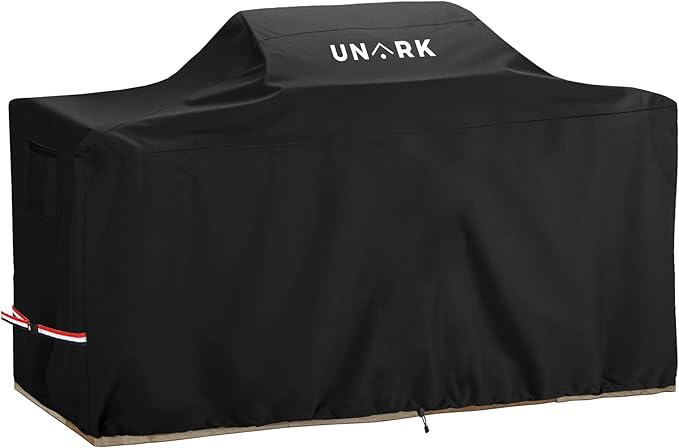 86 Inch Extra Large Grill Cover Kitchen Island Cover Large Island Grill Cover for Outdoor Grill Outdoor Kitchen Cover Heavy Duty Waterproof 86" L x 42" W x 48" H, Black