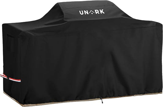 98 Inch Extra Large Grill Cover Kitchen Island Cover Large Island Grill Cover for Outdoor Grill Outdoor Kitchen Cover Heavy Duty Waterproof 98" L x 42" W x 48" H, Black