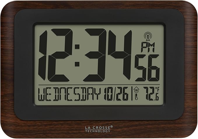 La Crosse Technology 513-17907-INT Digital Atomic Clock