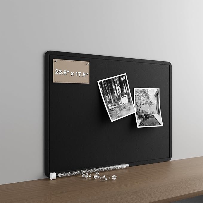 Large Felt Bulletin Board for Wall, Soft Felt Cork Board for Office, Home