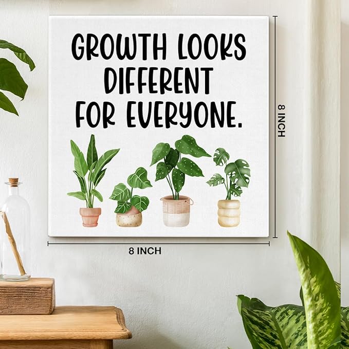 Motivational Wall Art Classroom Decor, Inspirational Mental Health Posters