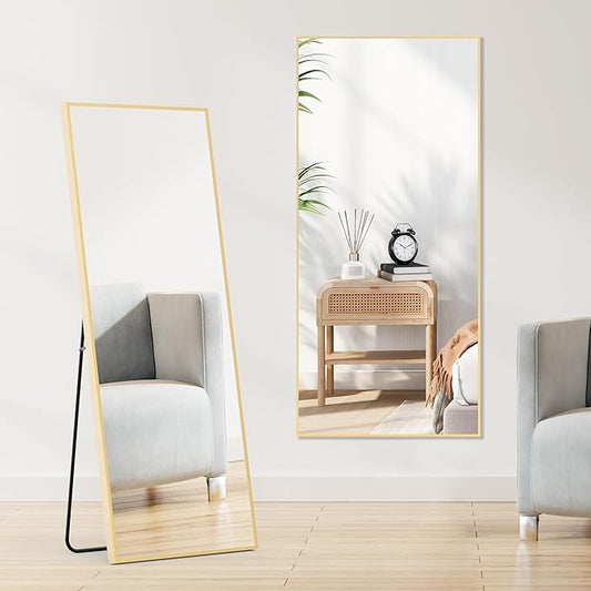 DUMOS Full Length Mirror 64"x21" Full Body Floor Mirror
