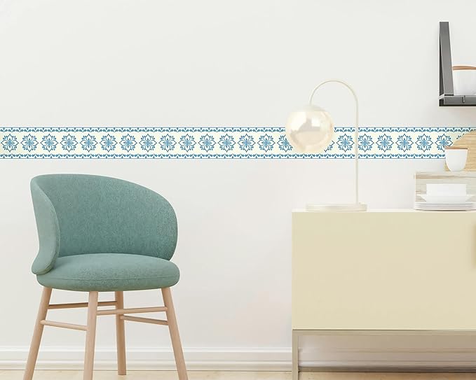 FLFK Mirror Border Peel and Stick