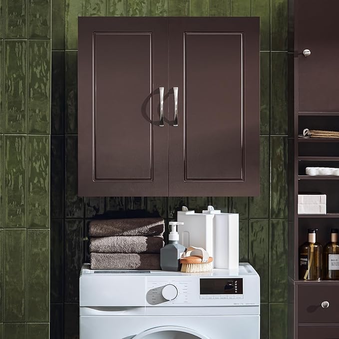 SoBuy Wall Cabinet Laundry Room, Medicine Cabinet