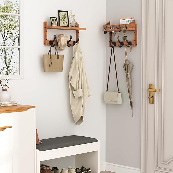 Evermagin 29" Coat Rack Wall Mount