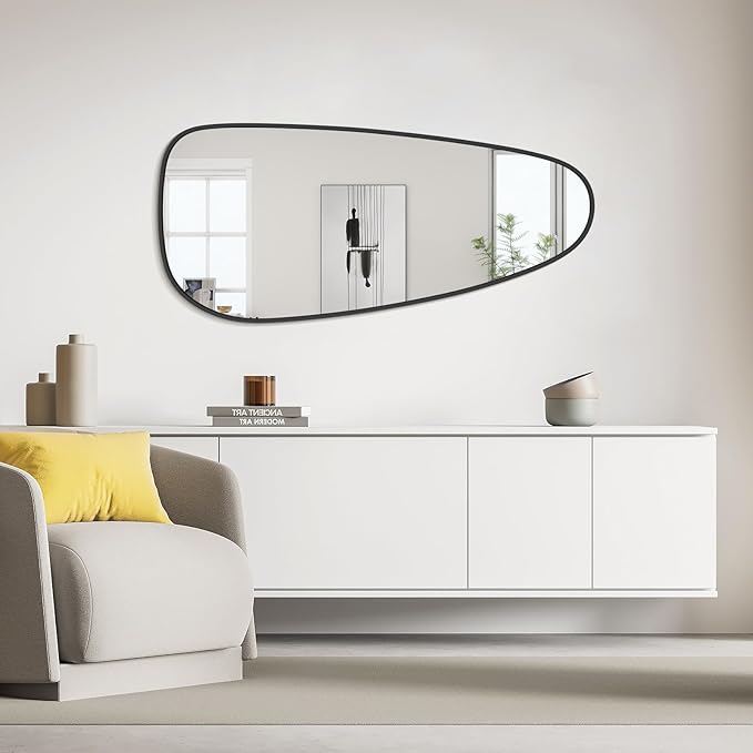 WallBeyond Asymmetrical Mirror, Irregular Wall Mirror, Wall Mirrors Decorative
