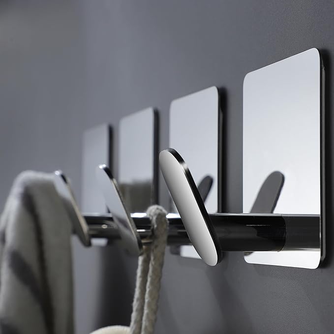 DELITON Towel Hooks for Bathrooms