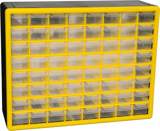 Akro-Mils 64-Drawer Plastic Drawer Storage Cabinet
