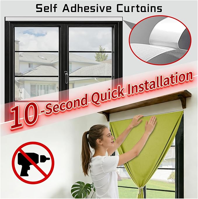 No-Tools 100% Blackout Shade