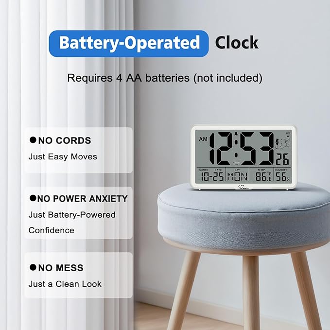 WallarGe Atomic Wall Clock