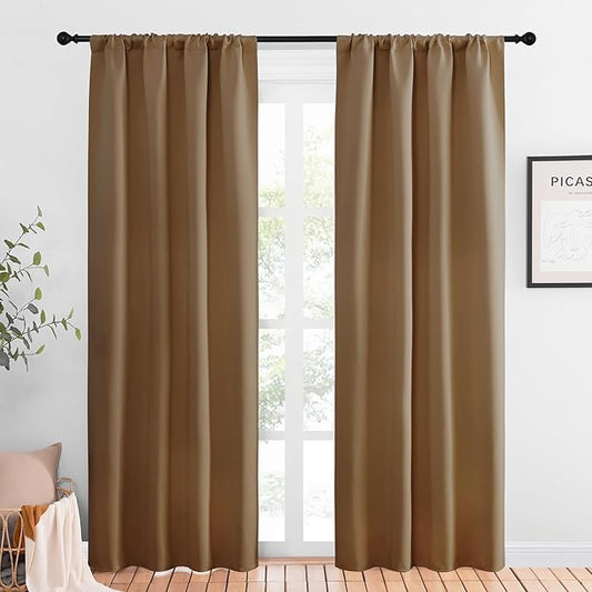 NICETOWN Blackout Curtains for Living Curtains, 2 Panels, 42 by 84, Room