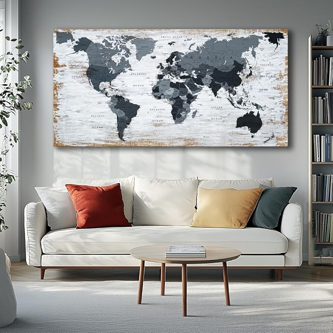 Canvas Wall Art Black Wall Decor Office Pictures