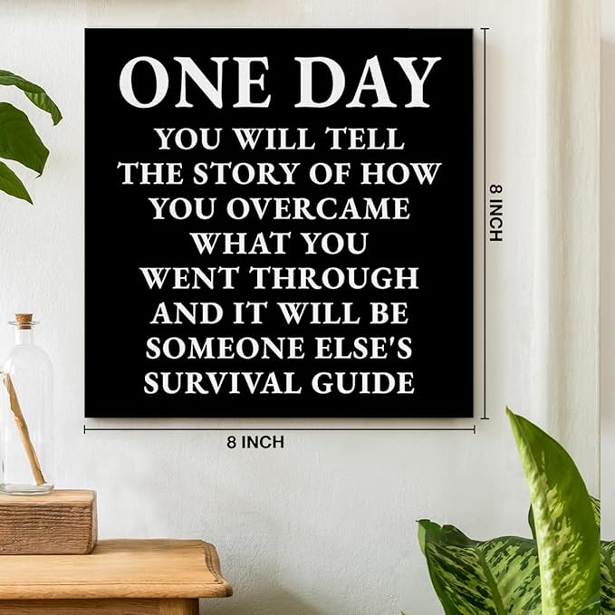 Inspirational Quotes Wall Art Decor, Motivational Success Canvas Painting