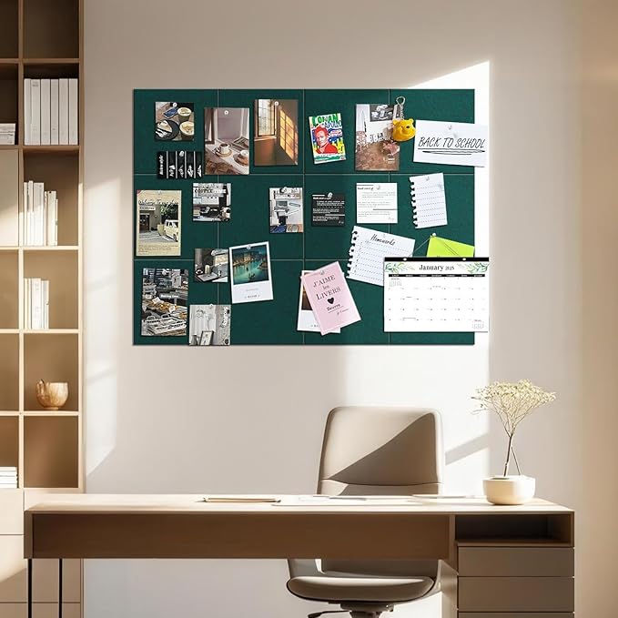 TSJOFFICE Large Cork Board for Wall