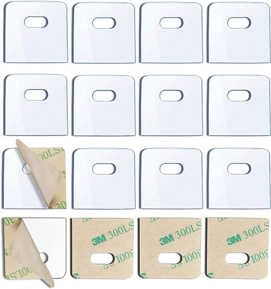 SOGEWO Clear Vertical Blind Repair Tabs, Vertical Blinds tabs/Blind Fixers