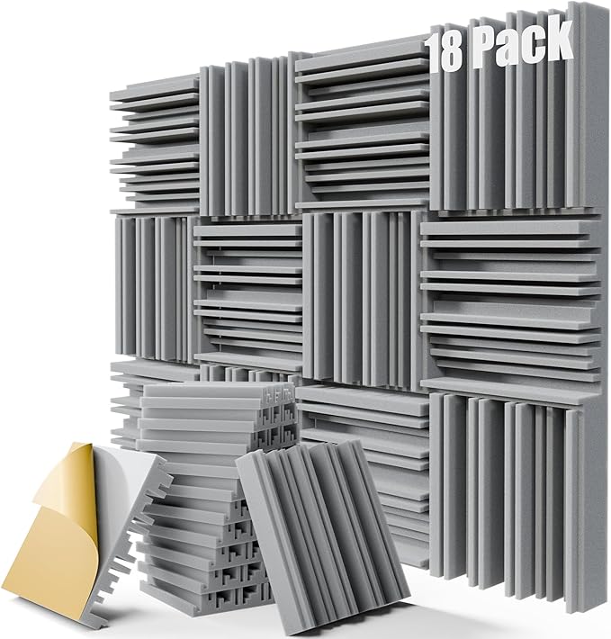 18 Pack Sound Proof Foam Panels