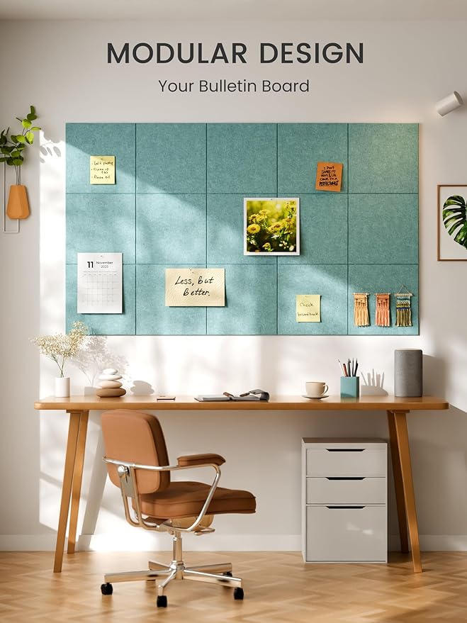Bumusty Large Cork Board 36" x 24" Alternative