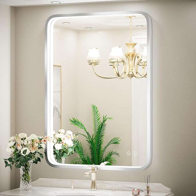 24x36 Inch LED Bathroom Mirror