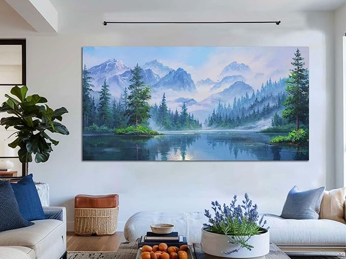 Ardemy Forest Landscape Canvas Painting 58"x29"