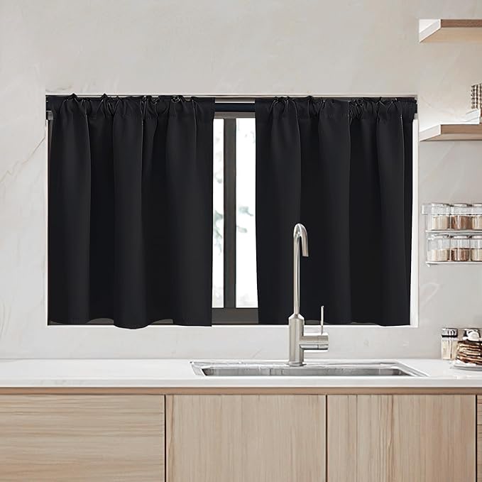 RYB HOME Kitchen Window Curtains