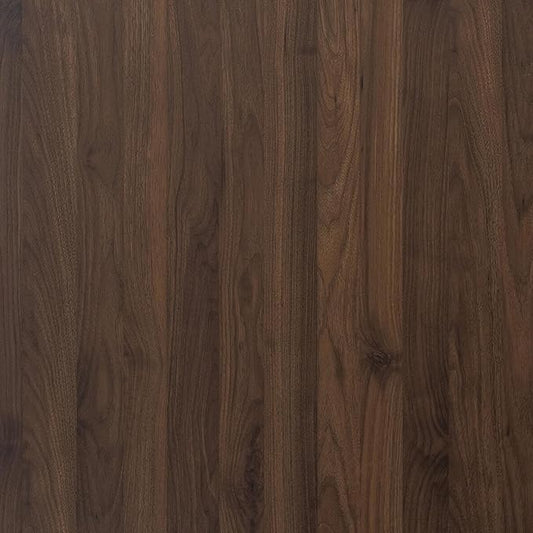 BOMENG Large Walnut Wood Wallpaper Peel and Stick Matte 48"x354" Dark Brown