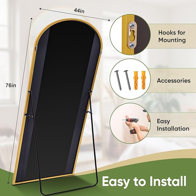 Full Length Mirror, Oversized Floor Mirrors, Leaning Free Standing Mirrors