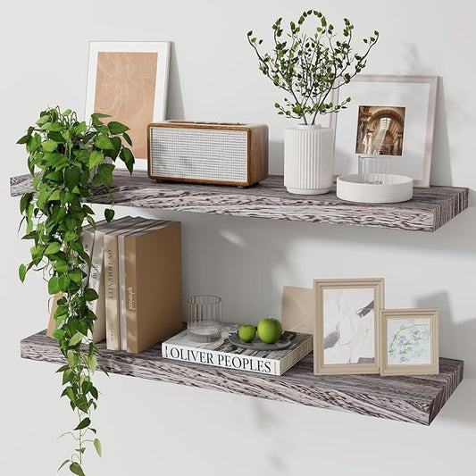 Marsmiles Wood Floating Shelves