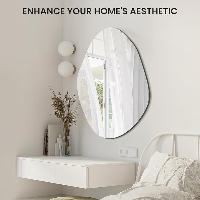 TRAHOME Irregular Asymmetrical Wall Mirror