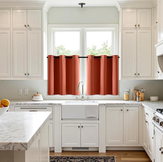 MIULEE Blackout Curtains for Bedroom Living Room 2 Panels, Thermal Insulated