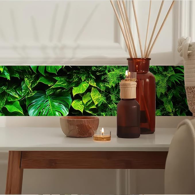 HOMETITUTE Wallpaper Border 4x196 Inch Peel and Stick Wall Border Wallpaper