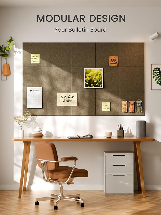Bumusty Large Cork Board 36" x 24" Alternative