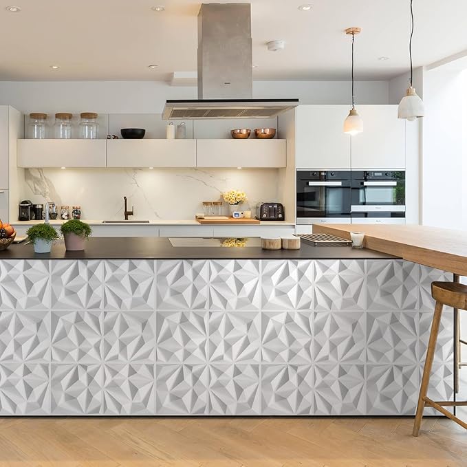 LEVOWAY 33 Pack Decorative 3D Wall Panels