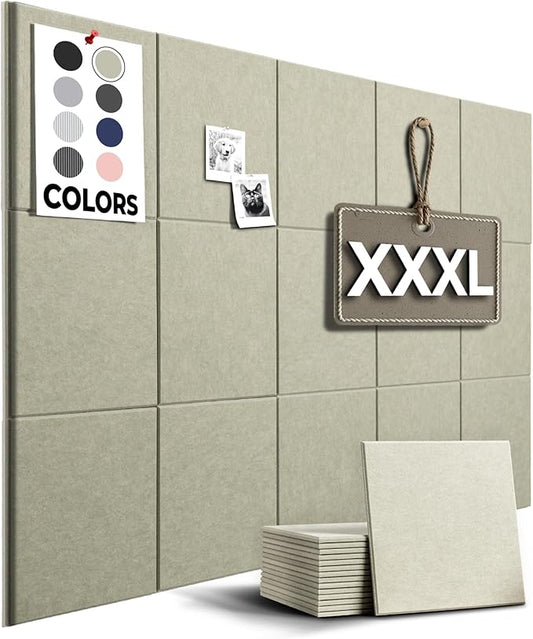 WALLHERO Corkboards for Wall, Pin Up Board, Office Board for Wall, Big Bulletin