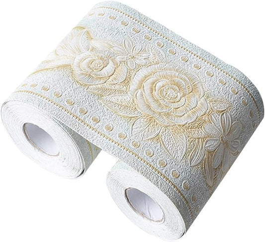 Creation Core 4.2x196.8 Waterproof Wallpaper Border 3D Pattern Wall Decor