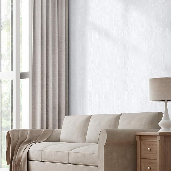 practicalWs Peel and Stick Wallpaper 17.7’’ x 393.7’’, Self Adhesive Wood Look