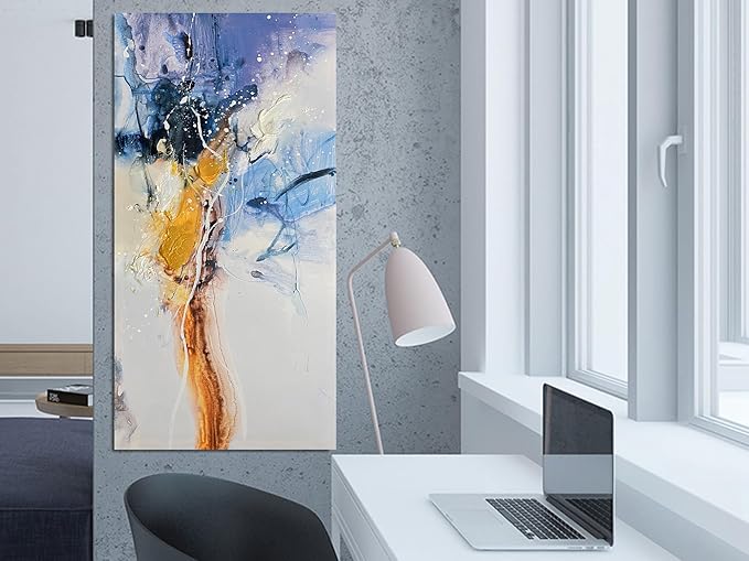 Ardemy Large Abstract Wall Art 40"x20"