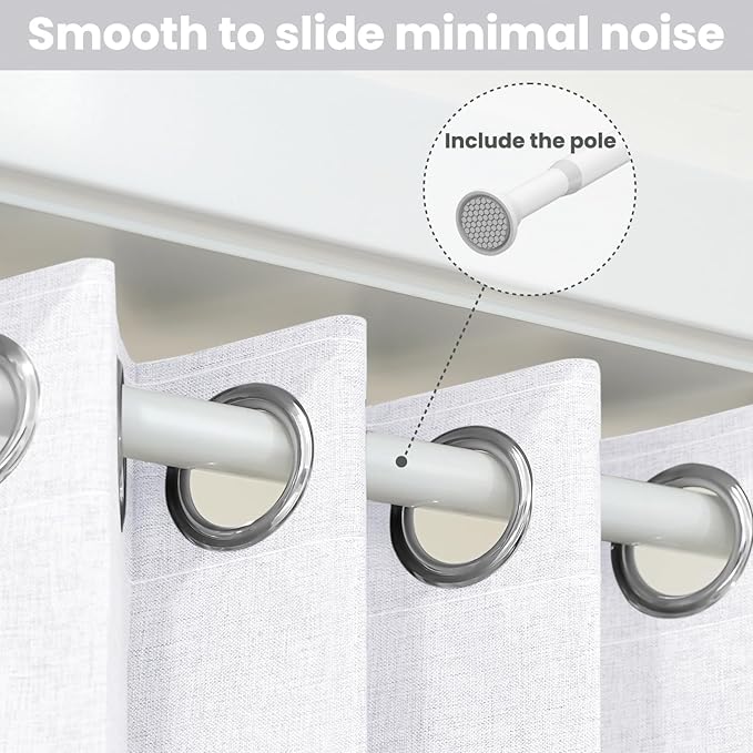 AJAZZ Blackout Magnetic Door Curtain