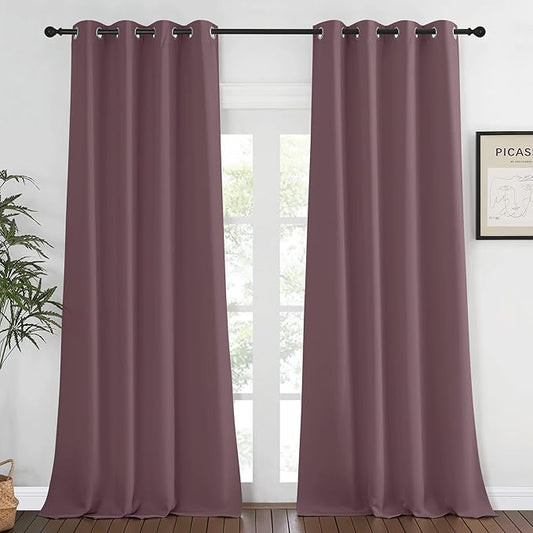 NICETOWN Bedroom Curtain 95 inches Long